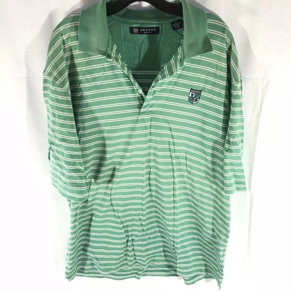 Mens Extra Large Oxford Golf XL Polo Golf Shirt